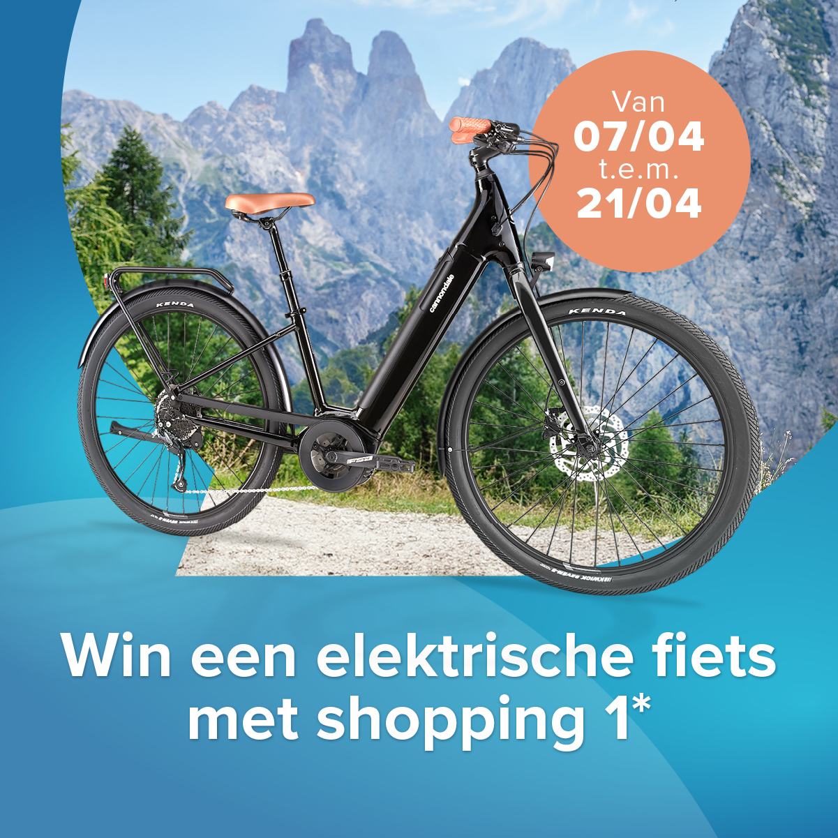Win een elektrische fiets 